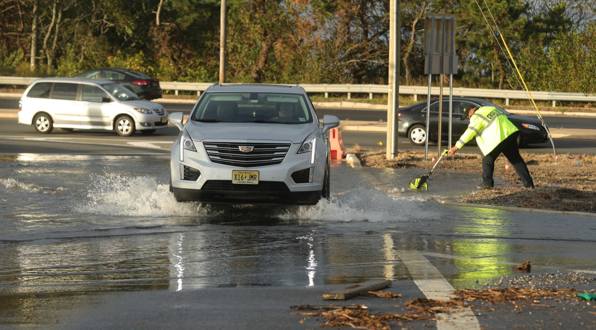 West End Ave Flooding on Thursday